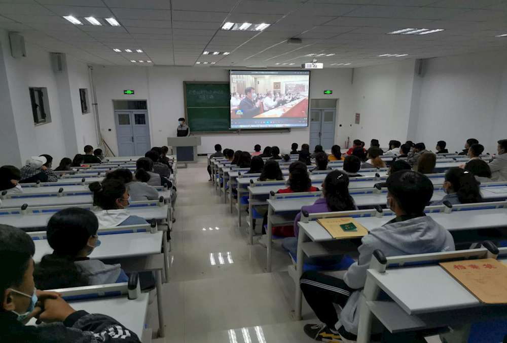 学习习近平总书记在第三次中央新疆工作座谈会上的重要讲话精神——学院各级团组织积极开展十月主题团日活动